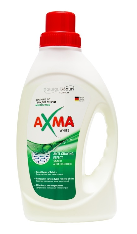 Гель для стирки AXMA 2 кг MULTIACTION для белого белья
